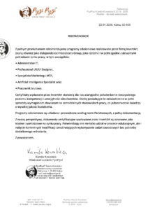 referencje kursów pyzi