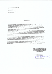 rekomendacje Invest Trade