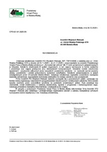 rekomendacje UP Bielsko-Biała